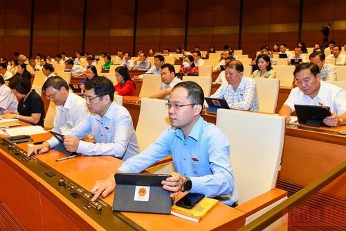 Quốc hội thông qua Luật Cảnh sát cơ động