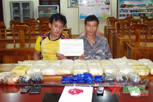 Biên phòng Điện Biên: Phá 2 chuyên án, thu giữ lượng lớn ma túy
