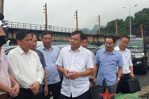 Ban chỉ đạo quốc gia về phòng, chống thiên tai kiểm tra an toàn công trình đầu mối và hạ du Thủy điện Hòa Bình