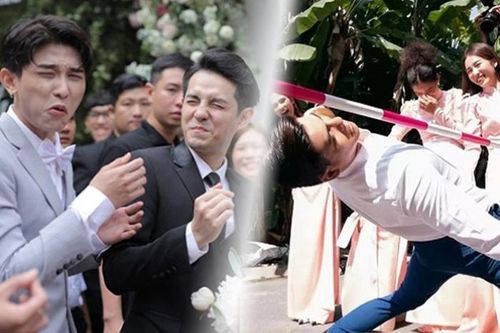 Trước Minh Hằng, loạt sao Việt từng trải qua thử thách rước dâu, 'khó nhằn'' nhất là Ông Cao Thắng