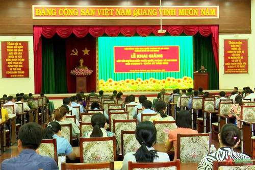 Thành phố Hồ Chí Minh bồi dưỡng kiến thức quốc phòng và an ninh đối tượng 3