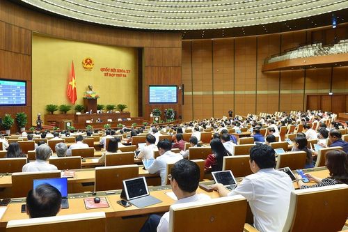 Hôm nay (ngày 15/6), Quốc hội biểu quyết thông qua các Luật: Điện ảnh; Thi đua, khen thưởng; thảo luận dự án Luật: Dầu khí; Tần số vô tuyến điện