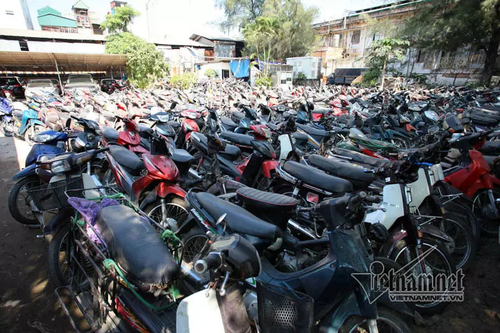 Tự giữ phương tiện giao thông vi phạm