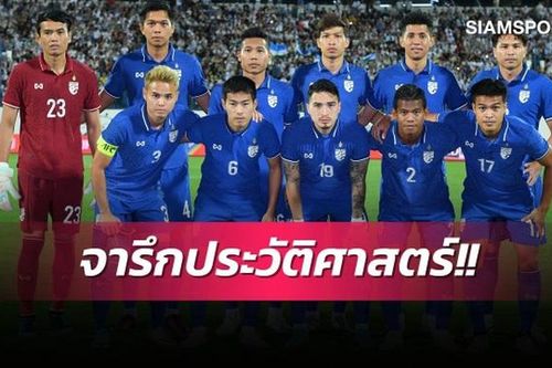 Báo Thái Lan so sánh thành tích của đội nhà với Việt Nam ở Asian Cup