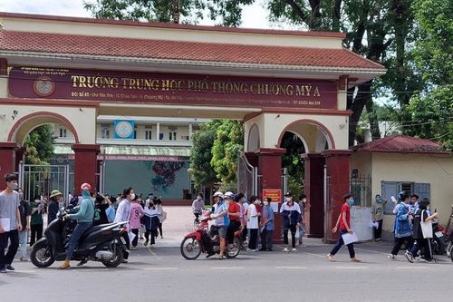 Huyện Chương Mỹ: Hơn 4 ngàn thí sinh chuẩn bị 'vượt vũ môn'