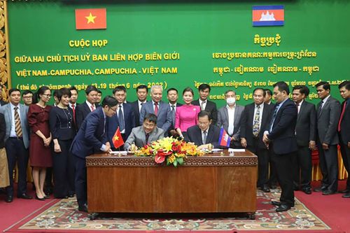 Họp Chủ tịch Ủy ban liên hợp biên giới Việt Nam-Campuchia, Campuchia-Việt Nam