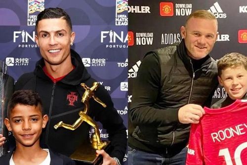 Quý tử nhà Rooney vượt xa quý tử nhà Ronaldo về khoản ghi bàn