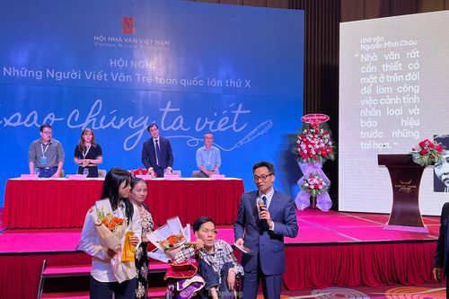 Nhà văn trẻ đặt câu hỏi đối thoại với Phó Thủ tướng Vũ Đức Đam