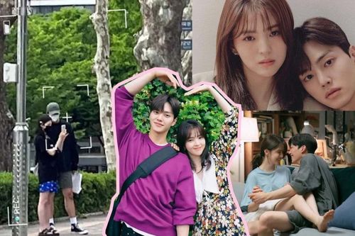 Rộ ảnh Song Kang và Han Soo Hee hẹn hò tình tứ ở nơi công cộng, vướng vào nghi vấn 'phim giả tình thật