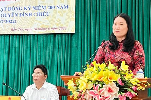 Bến Tre tổ chức lễ kỷ niệm 200 năm Ngày sinh danh nhân Nguyễn Đình Chiểu
