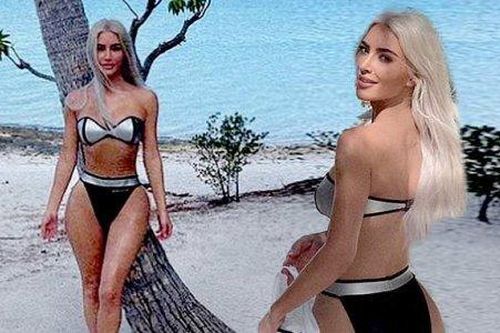 Kim Kardashian quấn quýt Pete Davidson ở biển sau khi tình trẻ 'vượt qua nội dung kiểm tra bạn trai'