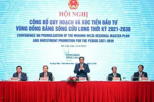 Công bố quy hoạch và xúc tiến đầu tư vùng Đồng bằng sông Cửu Long thời kỳ 2021-2030