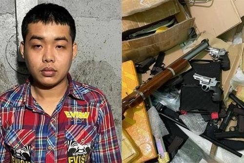 Phát hiện 'kho' súng đạn và dao tại nhà nam thanh niên ở TP HCM