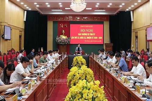 Thái Nguyên tổ chức Hội nghị Ban Thường vụ Tỉnh ủy lần thứ 33