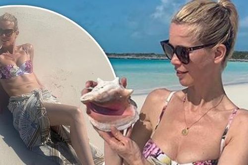 Siêu mẫu biểu tượng của thập niên 1990 Claudia Schiffer hiện tại