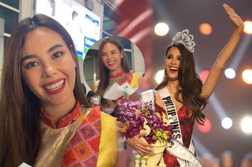 NÓNG: Catriona Gray chính thức đến Việt Nam, chuẩn bị quẫy cùng H'Hen Niê và hội 'bông hậu' Hoàn vũ