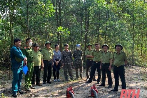 Tăng cường thực hiện các biện pháp cấp bách phòng cháy, chữa cháy rừng trong mùa nắng nóng năm 2022