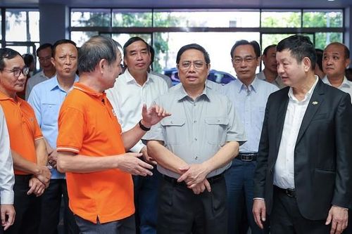 Thủ tướng Phạm Minh Chính khảo sát một số nhà máy, dự án công nghệ cao tại Đà Nẵng
