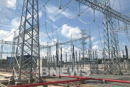 Đóng điện trạm biến áp 220kV An Phước (Đồng Nai)