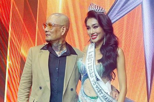 Bố mừng vui chúc mừng Thảo Nhi đoạt Á hậu 1 Hoa hậu Hoàn vũ Việt Nam