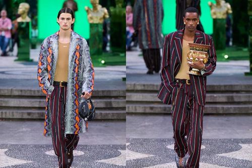 Sự giao thoa giữa pop art hiện đại và chủ nghĩa cổ điển của Versace
