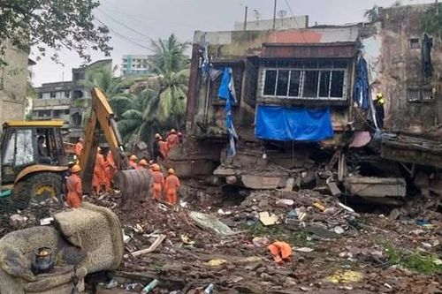 Ấn Độ: Sập nhà ở thành phố Mumbai, nhiều người thiệt mạng