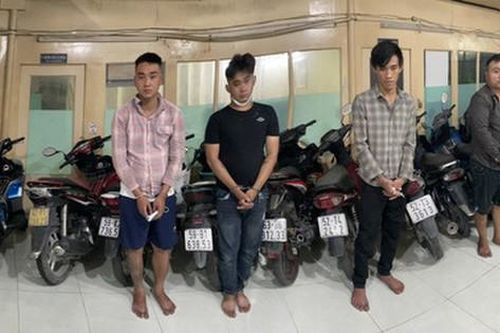 Băng nhóm thực hiện hàng chục vụ trộm cắp xe máy ở TP Thủ Đức sa lưới