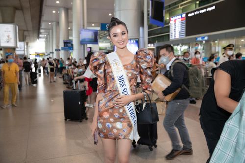 Hoa hậu Siêu quốc gia 2013 bất ngờ sang Việt Nam, nhan sắc vẫn xinh đẹp sau 9 năm đăng quang