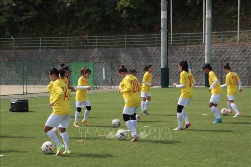 Đội tuyển bóng đá nữ U18 Việt Nam tập huấn tại Nhật Bản