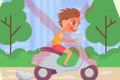 Nhiều nguy cơ tai nạn khi trẻ vị thành niên tự điều khiển xe máy