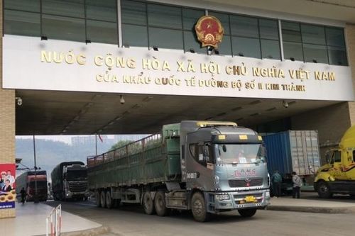 Cửa khẩu Kim Thành II: Tạm dừng xuất nhập khẩu vì phát hiện virus SARS-CoV-2 trong hàng hóa