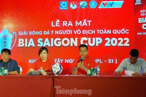 Giải bóng đá 7 người vô địch toàn quốc lần đầu tiên khởi tranh tại Tây Nguyên