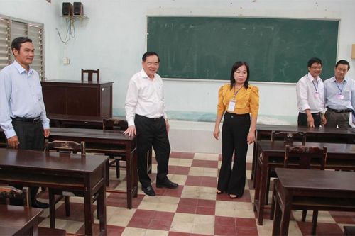 Bến Tre bố trí 64 phòng thi dự phòng