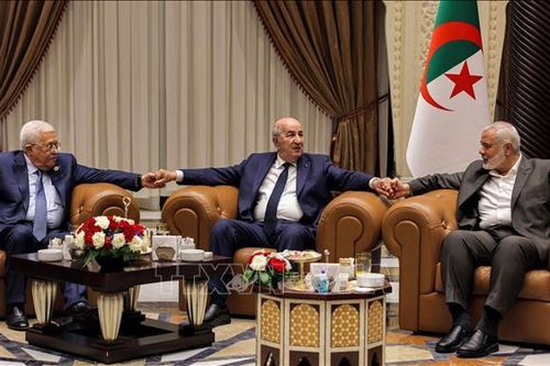 Tổng thống Palestine gặp thủ lĩnh Hamas tại Algeria