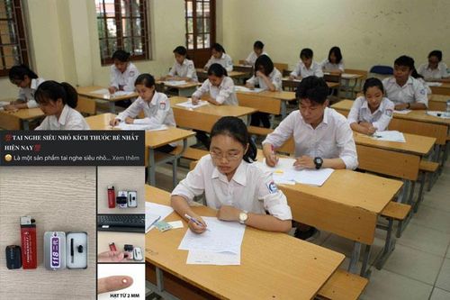 Phát hiện hai trường hợp thi hộ, nhận diện các thiết bị gian lận để phòng ngừa