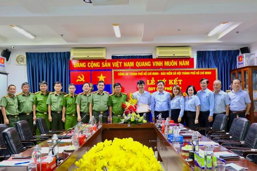 Ký kết Quy chế phối hợp phòng, chống tội phạm lĩnh vực BHXH, BHTN, BHYT