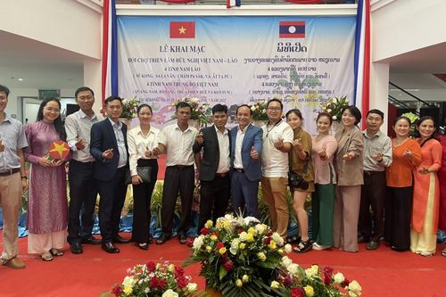 Doanh nghiệp Quảng Nam tham gia hội chợ thương mại hữu nghị Lào - Việt Nam