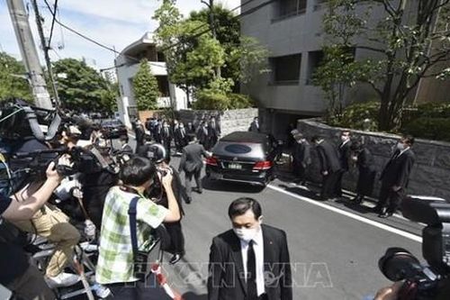 Thi hài của cố Thủ tướng Nhật Bản Abe Shinzo đã về tới Tokyo
