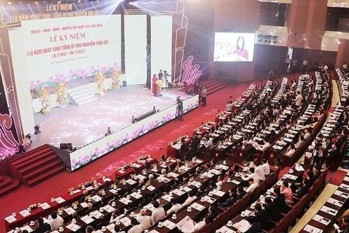 Lễ kỷ niệm 110 năm ngày sinh Tổng Bí thư Nguyễn Văn Cừ
