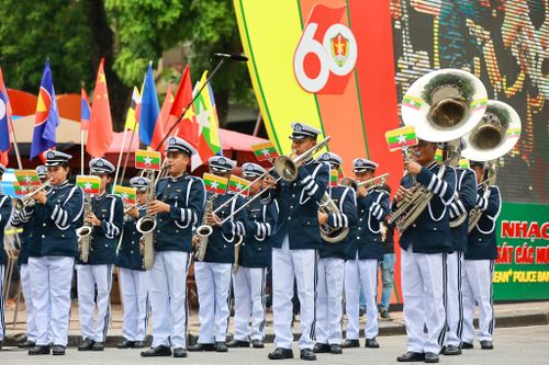 Màn trình diễn mãn nhãn tại Nhạc hội Cảnh sát các nước ASEAN+