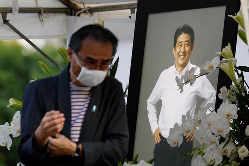 Lễ viếng cựu Thủ tướng Nhật Shinzo Abe tại đền Zojoji