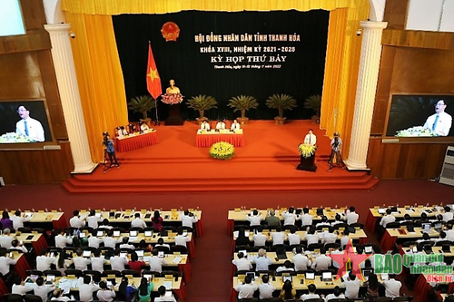 Thanh Hóa: Khai mạc Kỳ họp thứ bảy Hội đồng nhân dân tỉnh khóa XVIII