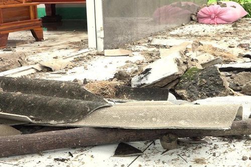 Mưa kèm theo giông lốc làm thiệt hại nhiều nhà dân tại Bạc Liêu