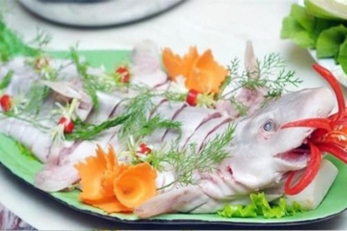Hấp dẫn món gỏi 'cá mập sữa': Đặc sản hiếm ở Quảng Bình ngày hè
