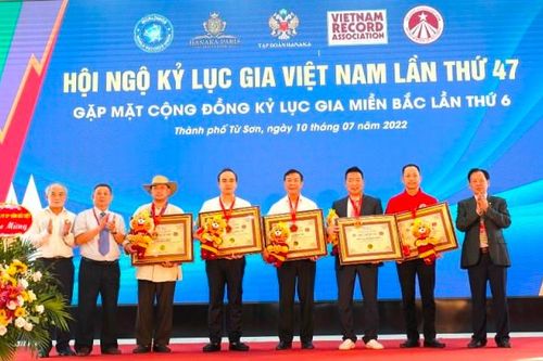Hội ngộ Kỷ lục gia Việt Nam lần thứ 47 ghi nhận thêm 6 kỷ lục mới