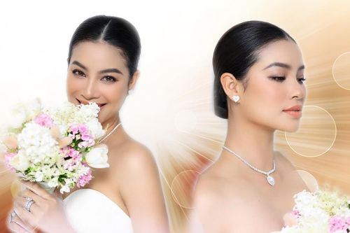HOT: Hoa hậu Phạm Hương đăng ảnh cô dâu, chuẩn bị kết hôn ở Việt Nam?