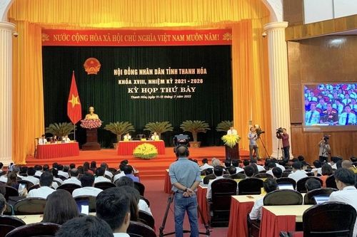Thanh Hóa: Khai mạc kỳ họp thứ 7, HĐND tỉnh Thanh Hóa khóa XVIII