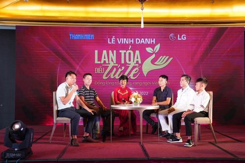 Vinh danh 5 cá nhân xuất sắc trong chương trình 'Lan tỏa điều tử tế'