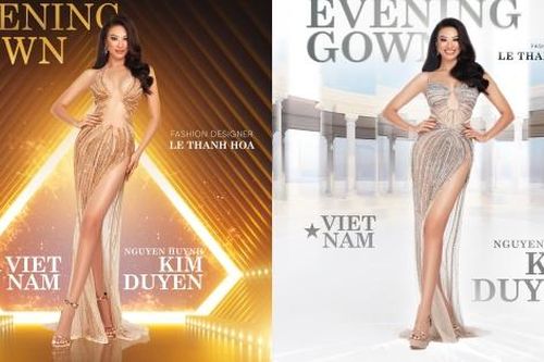 Váy dạ hội ấn tượng của Kim Duyên cho Miss Supranational