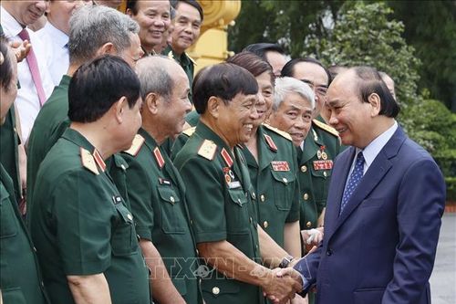 Chủ tịch nước tiếp đại biểu cựu chiến binh Mặt trận Vị Xuyên - Hà Tuyên